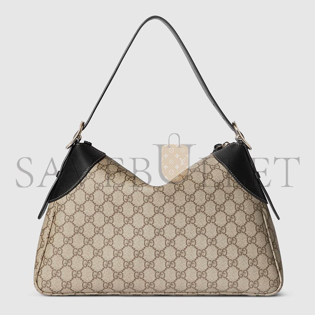 GUCCI GG EMBLEM LARGE SHOULDER BAG 815217 (37*23*8cm)